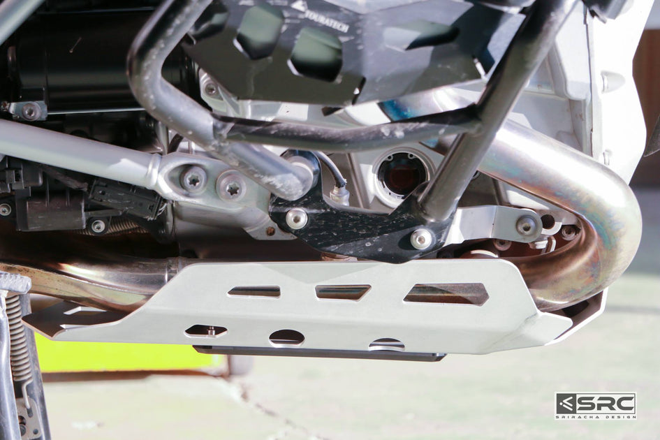 Protective Aluminum Skid Plate lower engine sump guard BMW R 1200 GS (D)