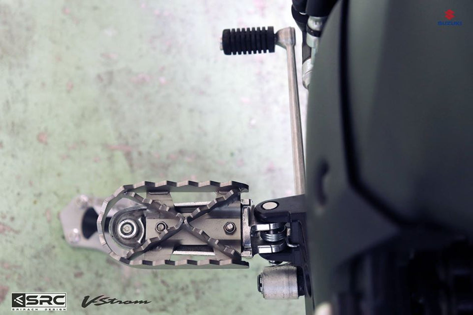 Wide Foot Peg Adaptors for Suzuki V-Strom 650 & 1000