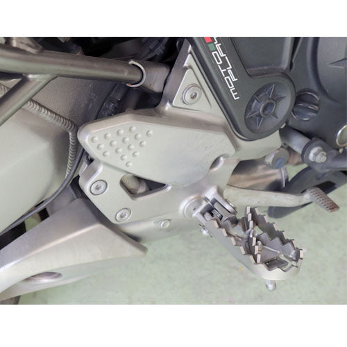 Wide Foot Peg Adaptors for Kawasaki Versys models SRC MOTO