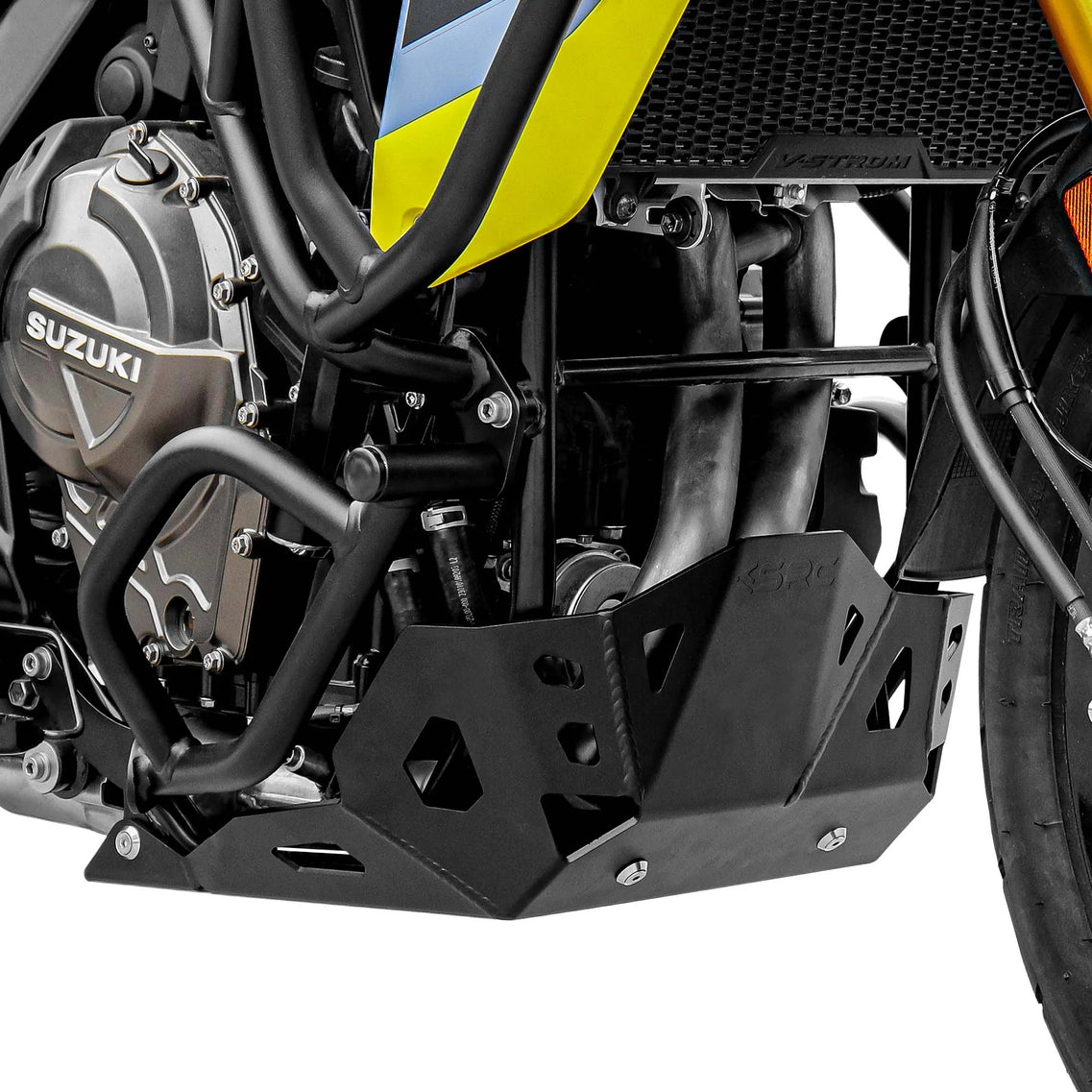 Protective Aluminum Skid Plate lower engine sump guard - SUZUKI V