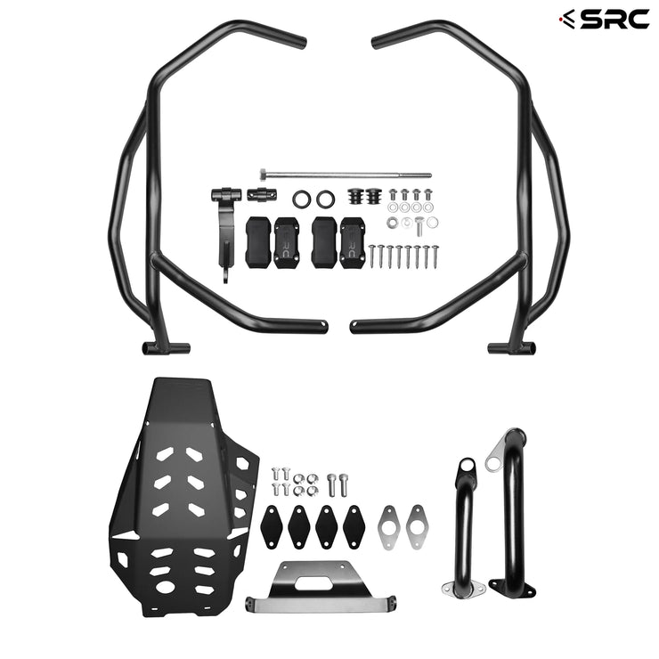 Full Crash Bars/Skid Plate Combo for Ducati Desert X