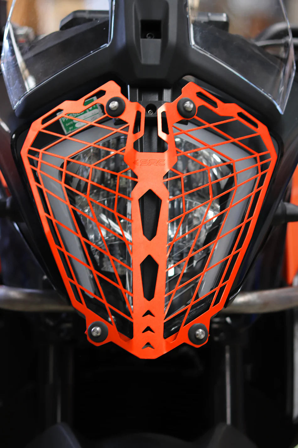 Duke 390 headlight discount protector