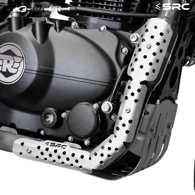 Exhaust head pipe guard ROYAL ENFIELD HIMALAYAN (D)