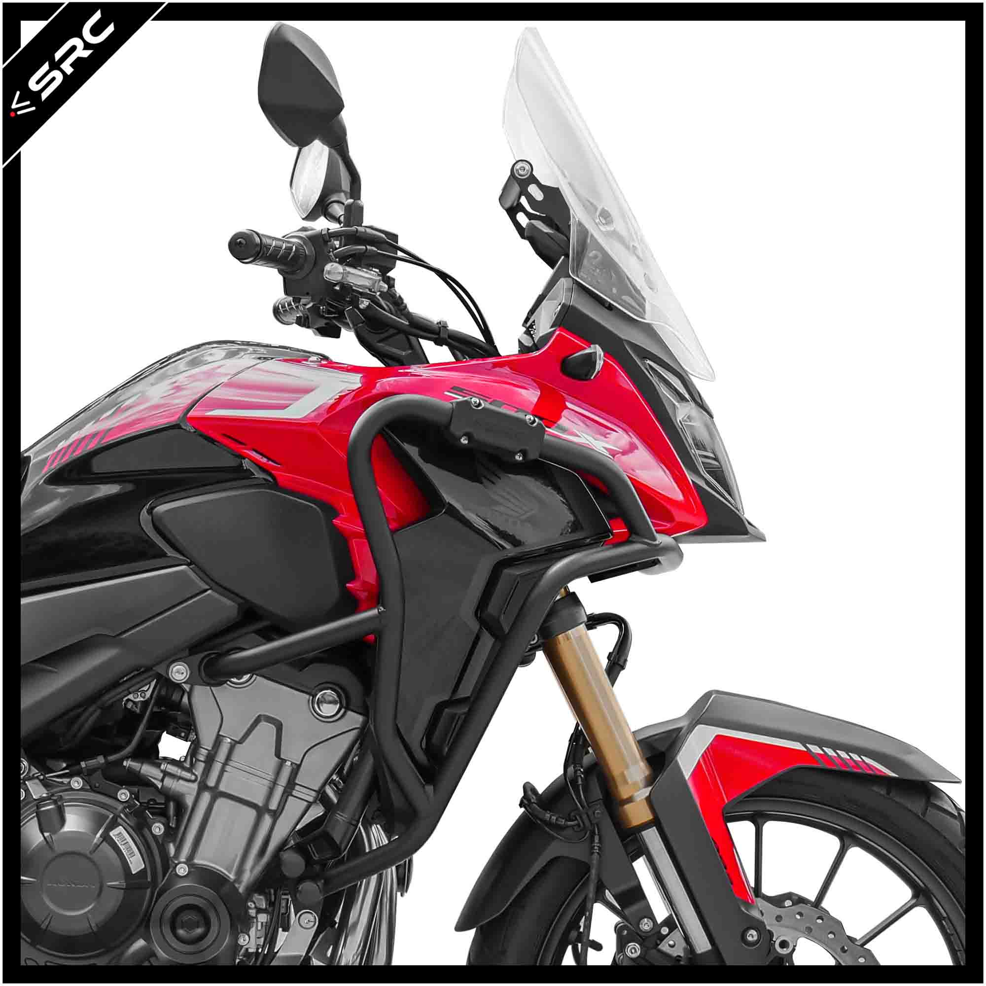 Upper Crash Bar Set Honda CB500X 2019 - 2023 (D) – SRC MOTO