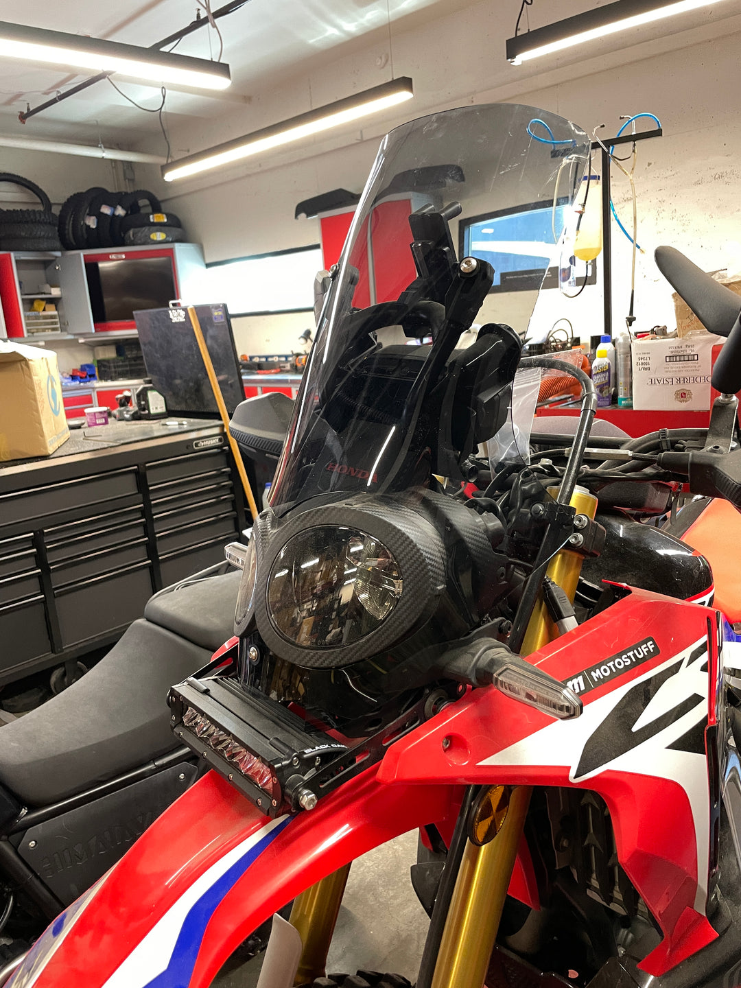 MOTO STUFF Tall Windscreen HONDA CRF 250L Rally & 300L Rally #G-04