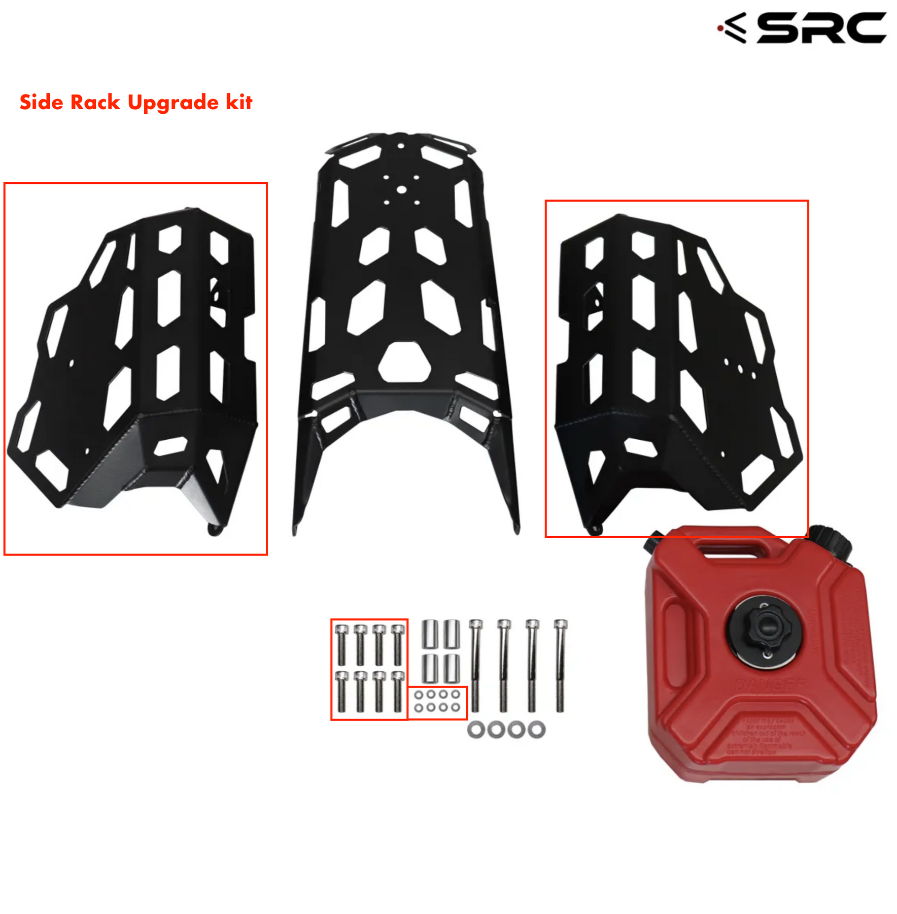 HONDA CRF250 RALLY カウルASSY L 新品　おまけ付 Side Rack Upgrade Set - HONDA CRF 250L & RALLY – SRC MOTO