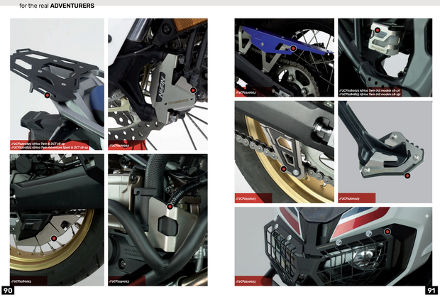 Package Deal of Cross Pro Africa Twin 2016-2019 Accessories