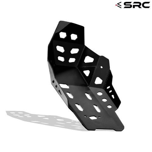 Protective Aluminum Skid Plate/Lower Engine Sump Guard  - Yamaha Ténéré 700 V1 standard version (D)
