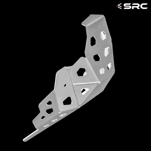 Protective Aluminum Skid Plate/Lower Engine Sump Guard  - Yamaha Ténéré 700 V1 standard version (D)