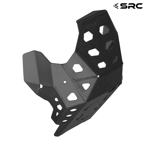 Protective Aluminum Skid Plate/Lower Engine Sump Guard  - Yamaha Ténéré 700 V2 (with Side Wings!) (D) #F-03-090#