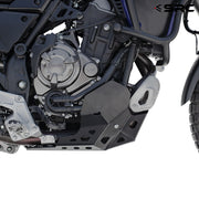 Protective Aluminum Skid Plate/Lower Engine Sump Guard  - Yamaha Ténéré 700 V2 (with Side Wings!) (D) #F-03-090#