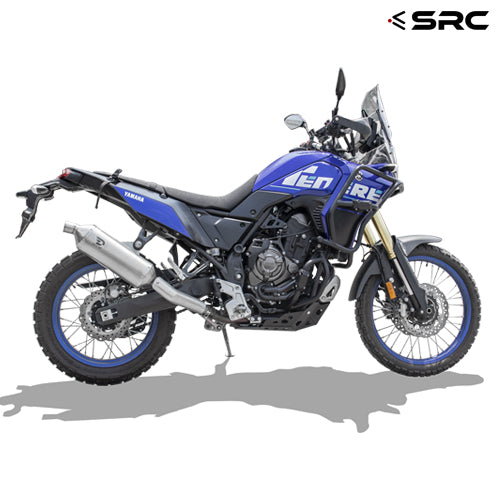 Protective Aluminum Skid Plate/Lower Engine Sump Guard  - Yamaha Ténéré 700 V2 (with Side Wings!) (D) #F-03-090#