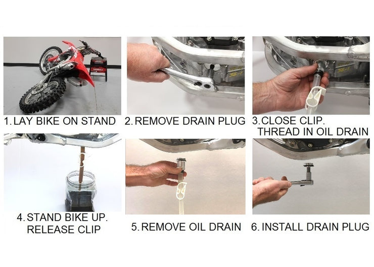 2019-2020 HONDA CRF 450L EZ Oil Drain System