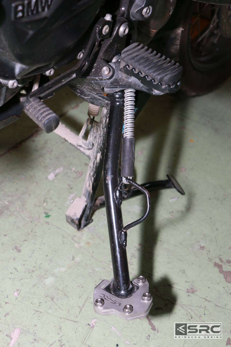 BMW F850 - Side stand/Kick stand foot enlarger – SRC MOTO