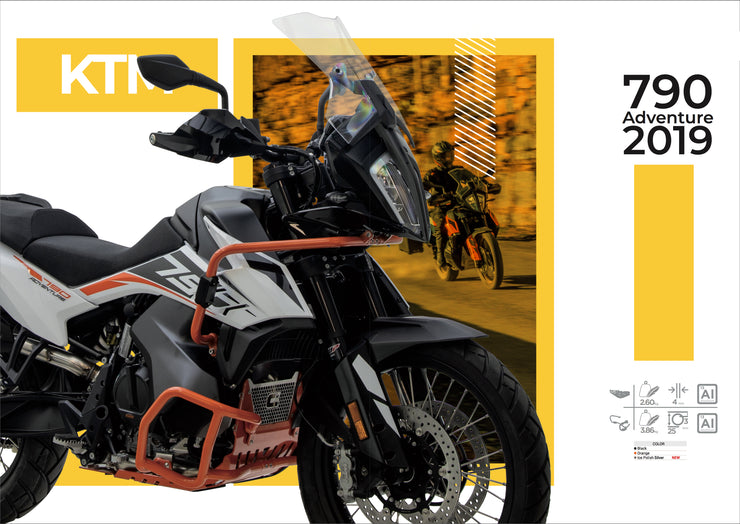 KTM 790 890 Adventure R Aluminum Rally Crash Bars