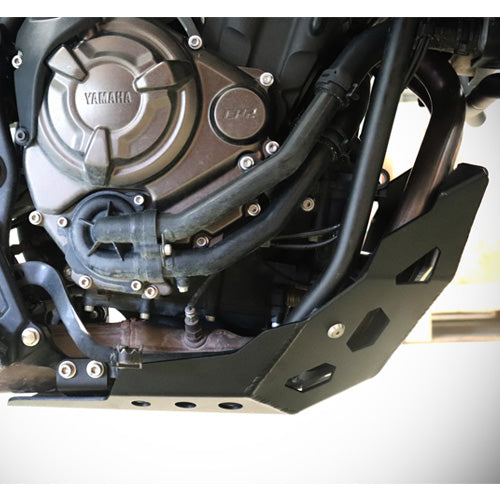 Protective Aluminum Skid Plate/Lower Engine Sump Guard  - Yamaha Ténéré 700 2019-2021 (D)