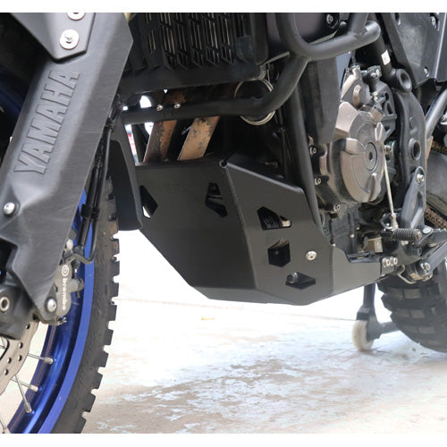 Protective Aluminum Skid Plate/Lower Engine Sump Guard  - Yamaha Ténéré 700 V1 standard version