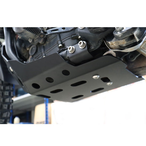 Protective Aluminum Skid Plate/Lower Engine Sump Guard  - Yamaha Ténéré 700 V1 standard version