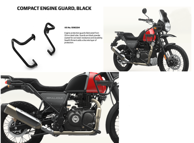 Himalayan Compact Engine Guards /Crash Bar kit #E-06-180#