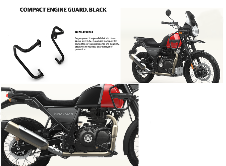 Himalayan Compact Engine Guards /Crash Bar kit #E-06-180#