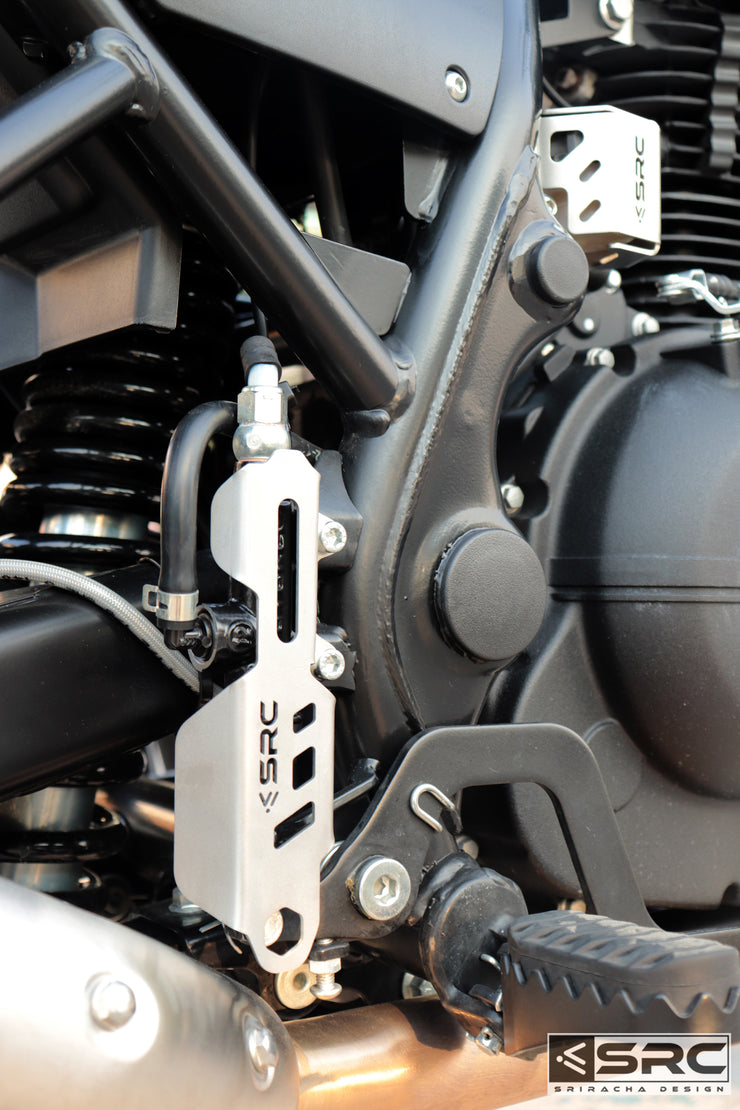 Rear Brake Master Cylinder Guard Royal Enfield HIMALAYAN SRC MOTO