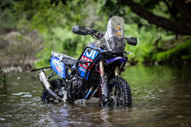 Protective Aluminum Skid Plate/Lower Engine Sump Guard  - Yamaha Ténéré 700 V1 standard version (D)