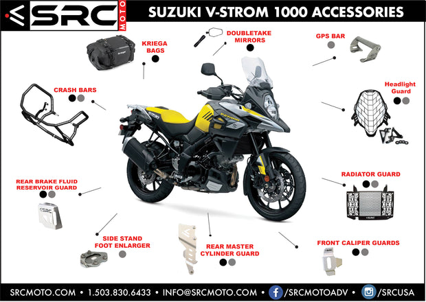 Crash Bar Set SUZUKI V-STROM 1000 2017-2019
