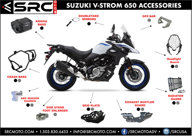 Cargo Tail Rack for SUZUKI V-STROM 650