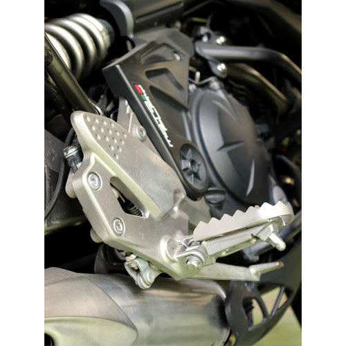 Wide Foot Peg Adaptors for Kawasaki Versys models – SRC MOTO