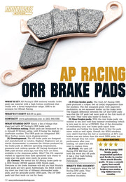 MOTO STUFF AP Brake Pads