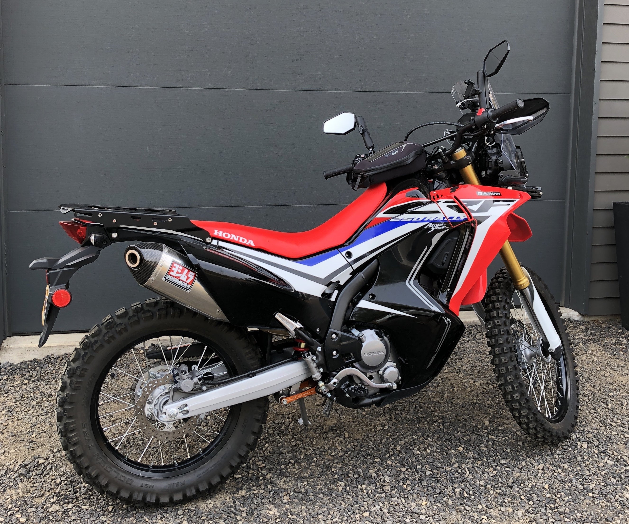 Crf300l seat clearance