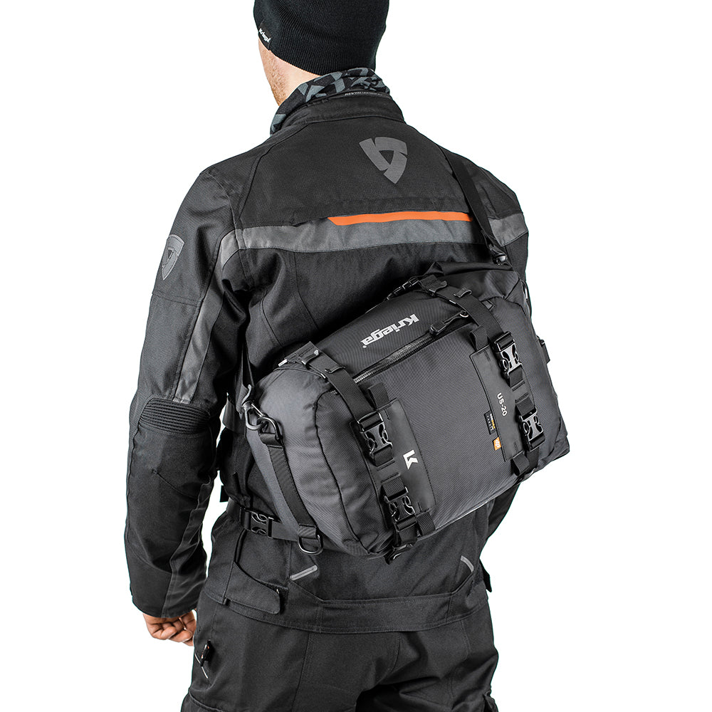 Kriega US-20 Drypack Soft Luggage – SRC MOTO