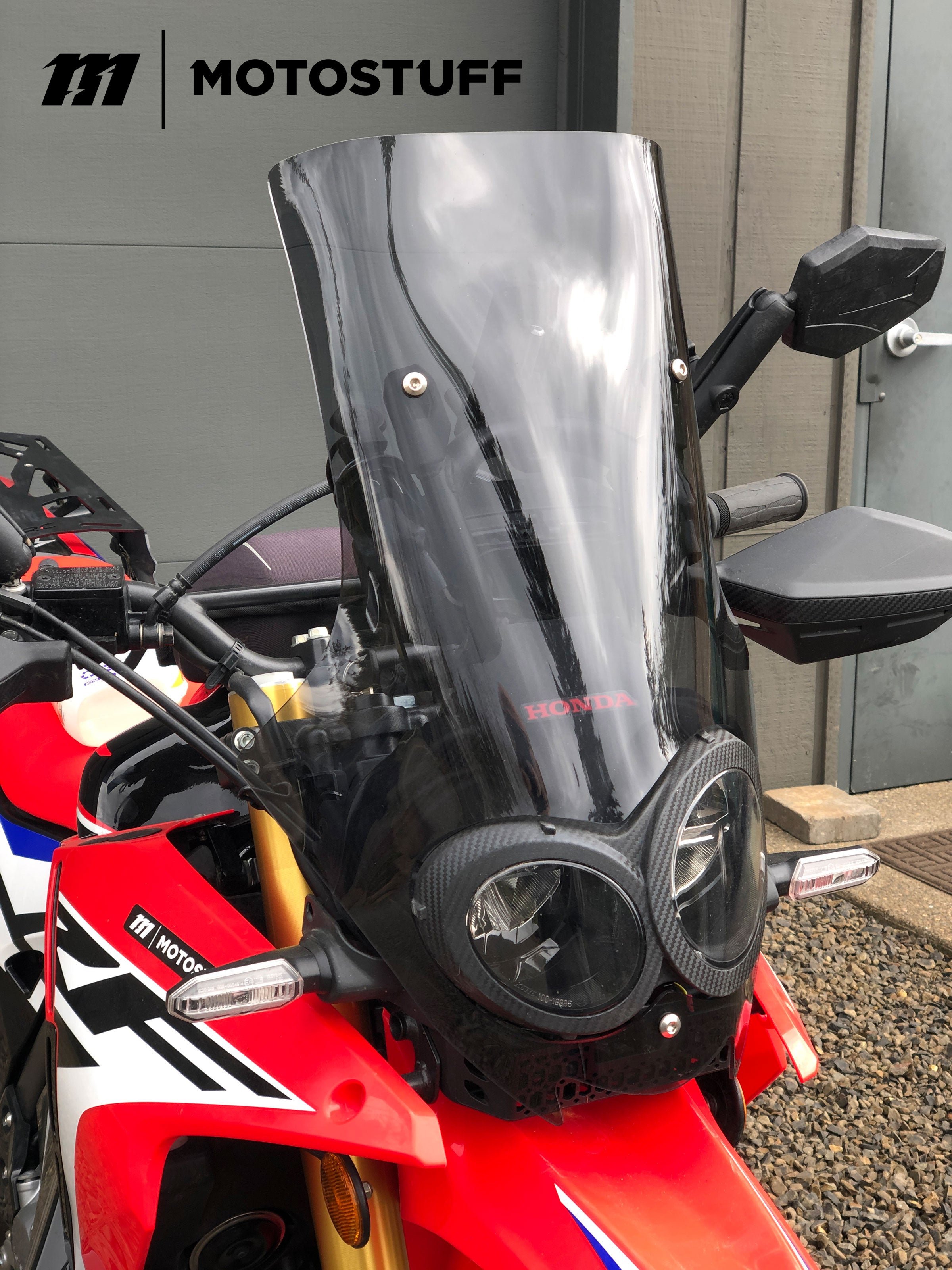 MOTO STUFF Tall Windscreen HONDA CRF 250L Rally & 300L Rally